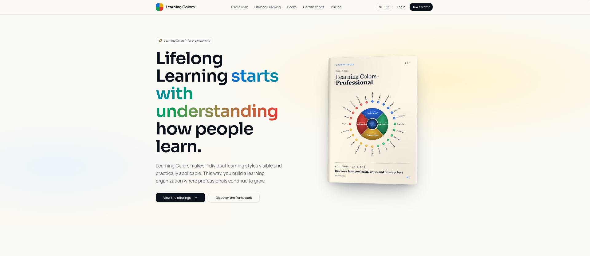 LearningColors platform